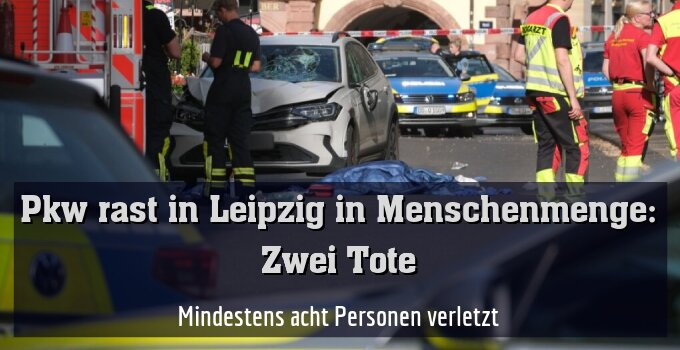 Mindestens acht Personen verletzt