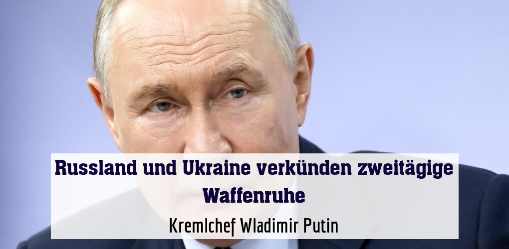 Kremlchef Wladimir Putin