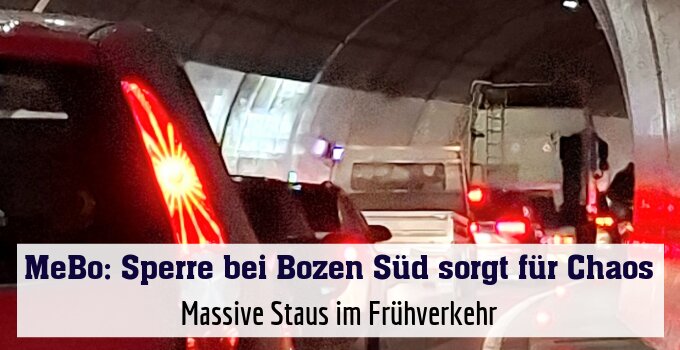 Massive Staus im Frühverkehr