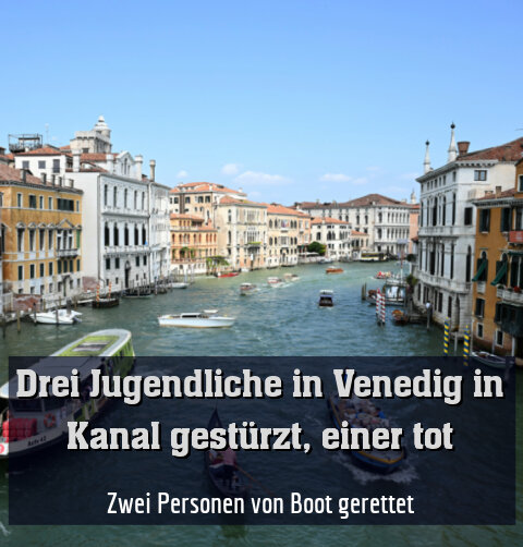 Zwei Personen von Boot gerettet