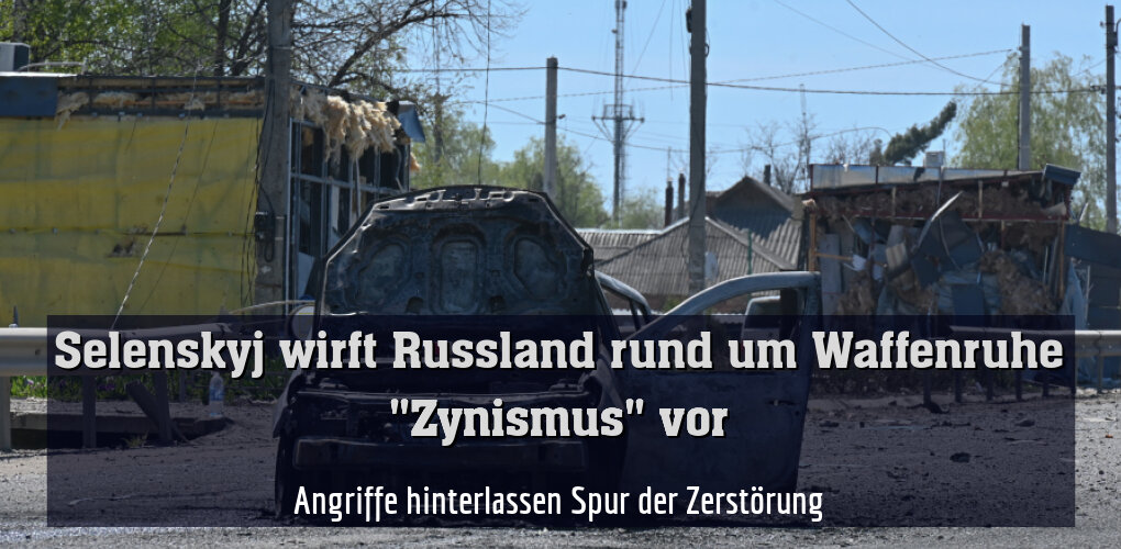 Angriffe hinterlassen Spur der Zerstörung