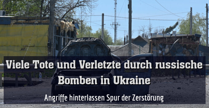 Angriffe hinterlassen Spur der Zerstörung