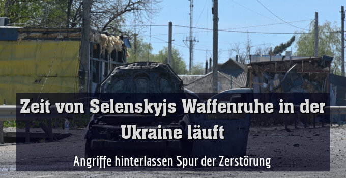 Angriffe hinterlassen Spur der Zerstörung