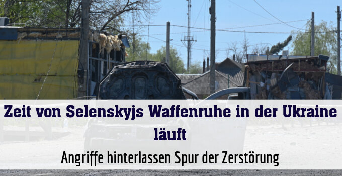 Angriffe hinterlassen Spur der Zerstörung