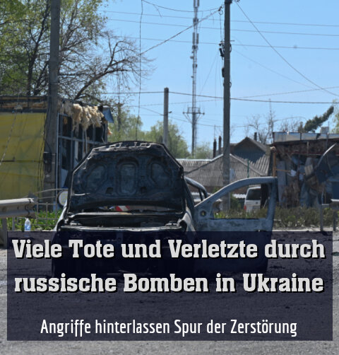 Angriffe hinterlassen Spur der Zerstörung