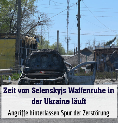 Angriffe hinterlassen Spur der Zerstörung