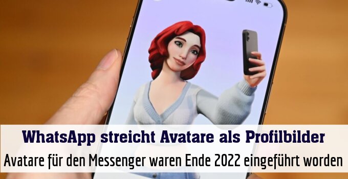 Avatare für den Messenger waren Ende 2022 eingeführt worden