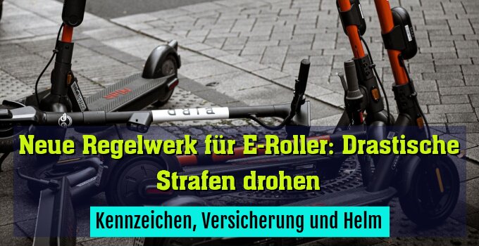 Kennzeichen, Versicherung und Helm