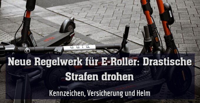 Kennzeichen, Versicherung und Helm