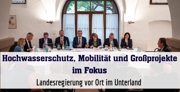 Landesregierung vor Ort im Unterland 