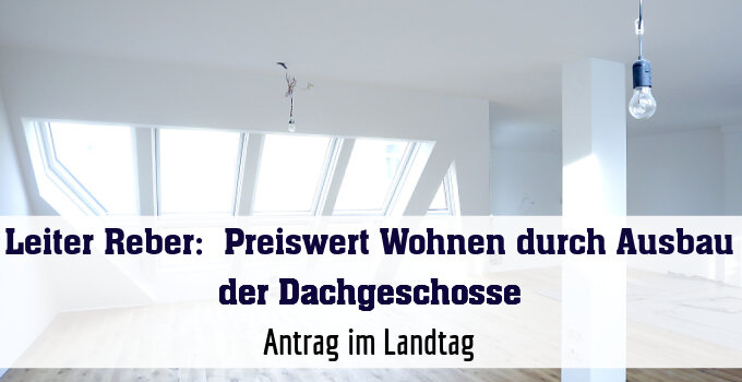 Antrag im Landtag
