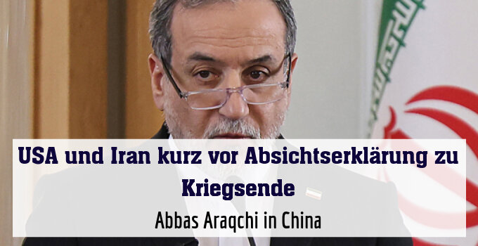 Abbas Araqchi in China