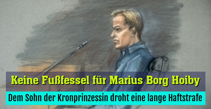 Dem Sohn der Kronprinzessin droht eine lange Haftstrafe