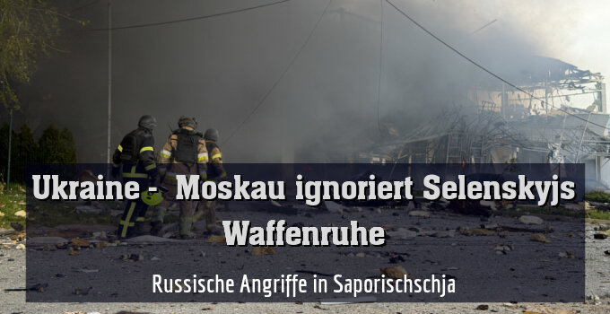 Russische Angriffe in Saporischschja