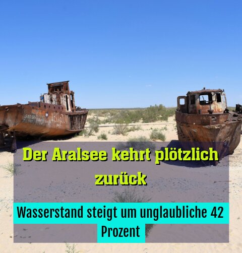 Wasserstand steigt um unglaubliche 42 %