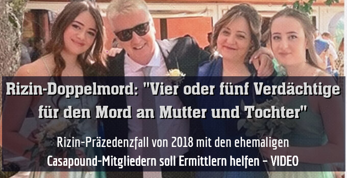 Rizin-Präzedenzfall von 2018 mit den ehemaligen Casapound-Mitgliedern soll Ermittlern helfen – VIDEO
