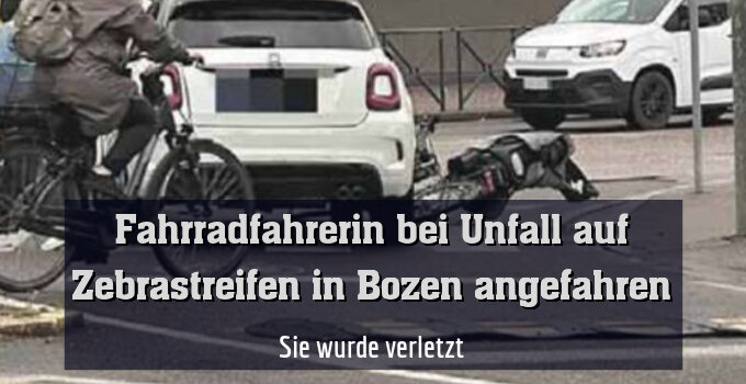 Sie wurde verletzt