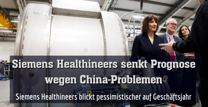Siemens Healthineers blickt pessimistischer auf Geschäftsjahr