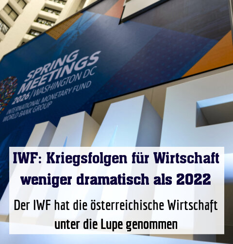 Der IWF hat die österreichische Wirtschaft unter die Lupe genommen