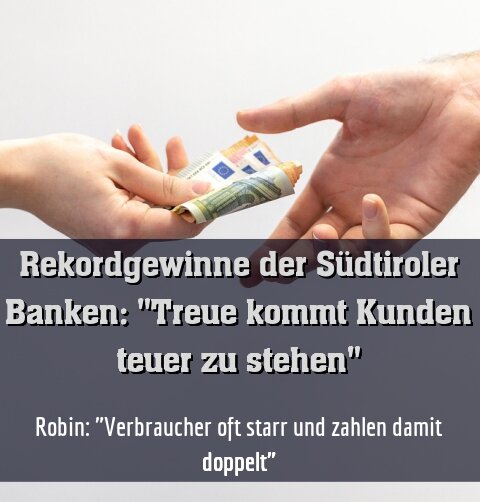 Robin: "Verbraucher oft starr und zahlen damit doppelt"