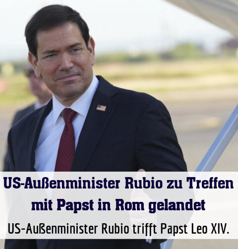 US-Außenminister Rubio trifft Papst Leo XIV.