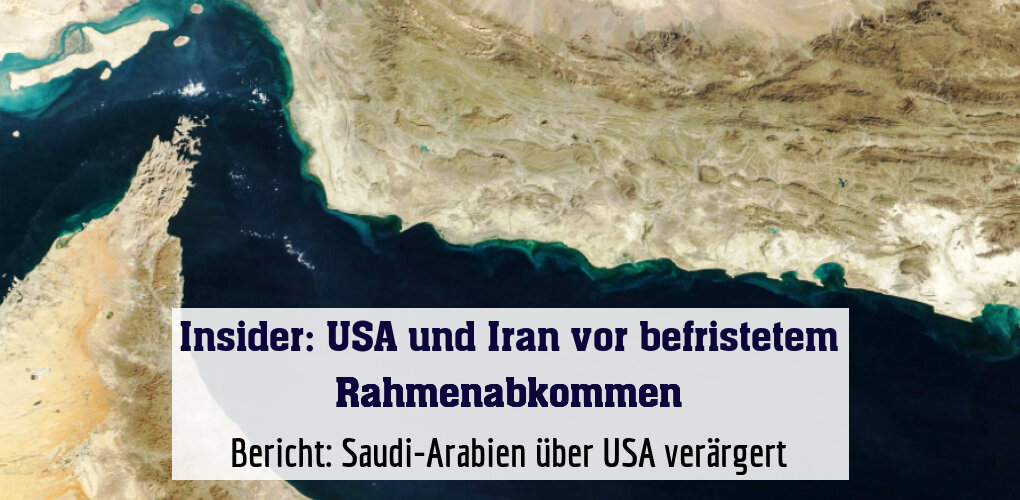 Bericht: Saudi-Arabien über USA verärgert