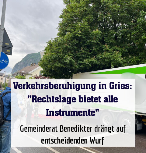 Gemeinderat Benedikter drängt auf entscheidenden Wurf