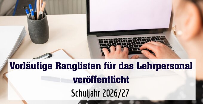 Schuljahr 2026/27 