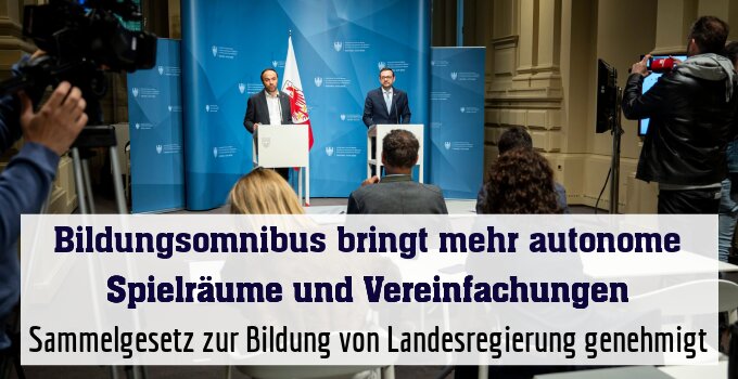 Sammelgesetz zur Bildung von Landesregierung genehmigt