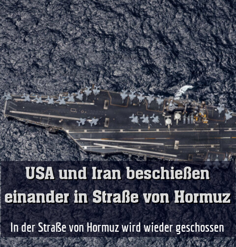 In der Straße von Hormuz wird wieder geschossen