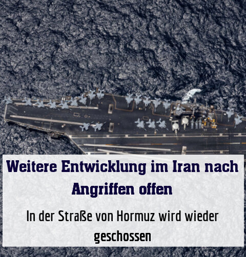 In der Straße von Hormuz wird wieder geschossen