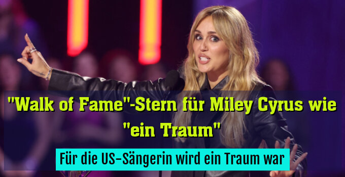 Für die US-Sängerin wird ein Traum war