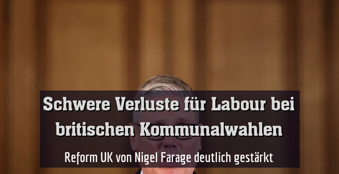 Starmers Labour bei Wahlen schwer angeschlagen
