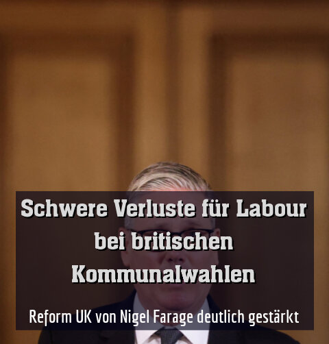Starmers Labour bei Wahlen schwer angeschlagen