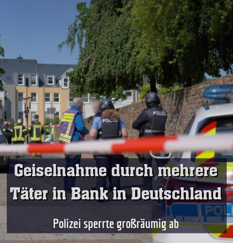 Polizei sperrte großräumig ab