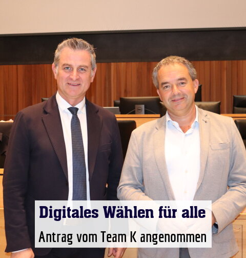 Antrag vom Team K angenommen