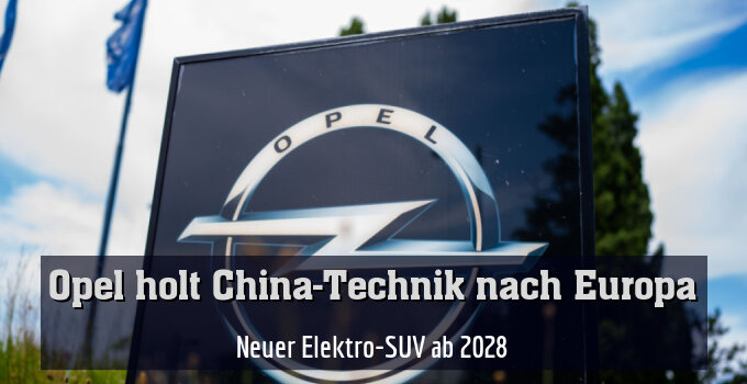 Neuer Elektro-SUV ab 2028