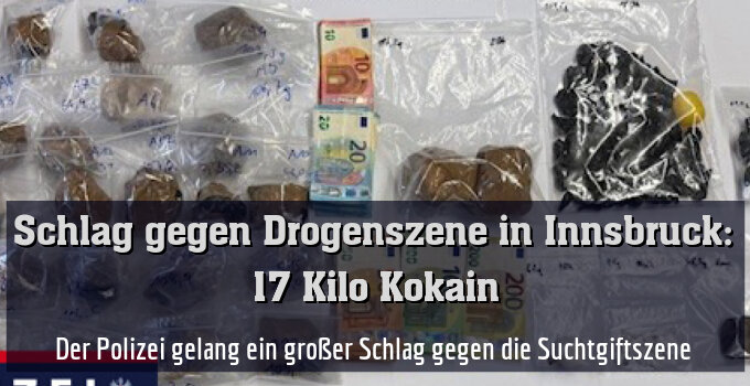 Der Polizei gelang ein großer Schlag gegen die Innsbrucker Drogenszene