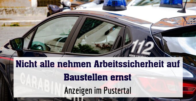 Anzeigen im Pustertal