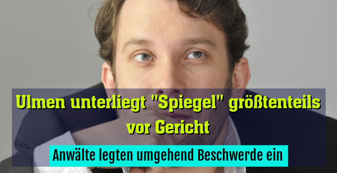 Anwälte legten umgehend Beschwerde ein