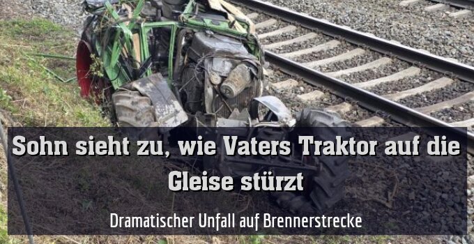 Dramatischer Unfall auf Brennerstrecke