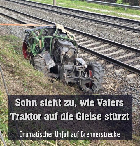 Dramatischer Unfall auf Brennerstrecke