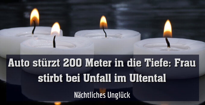 Nächtliches Unglück