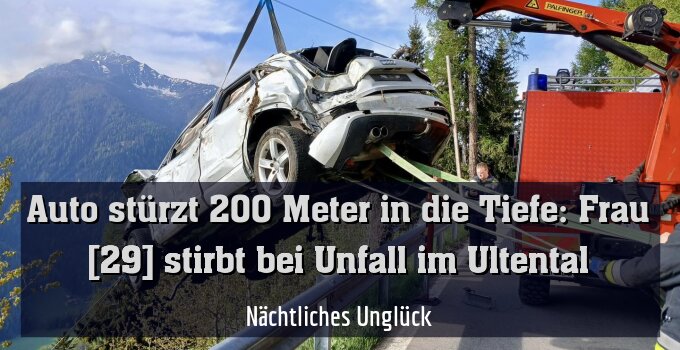 Nächtliches Unglück