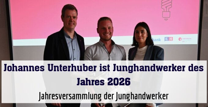 Jahresversammlung der Junghandwerker
