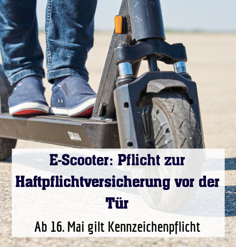 Ab 16. Mai gilt Kennzeichenpflicht