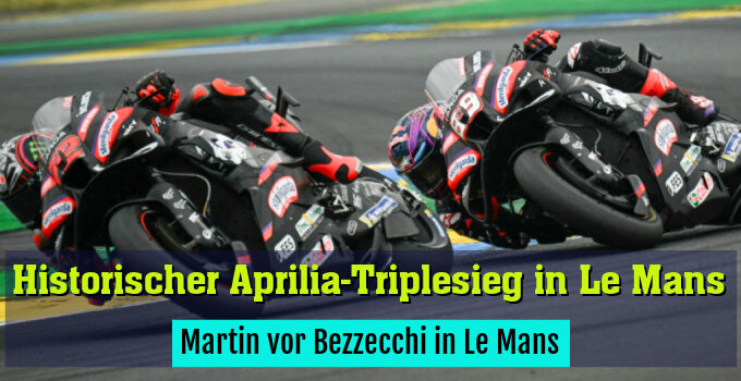 Martin vor Bezzecchi in Le Mans