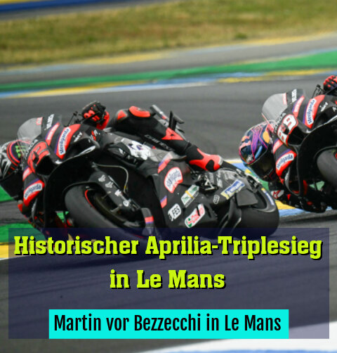 Martin vor Bezzecchi in Le Mans