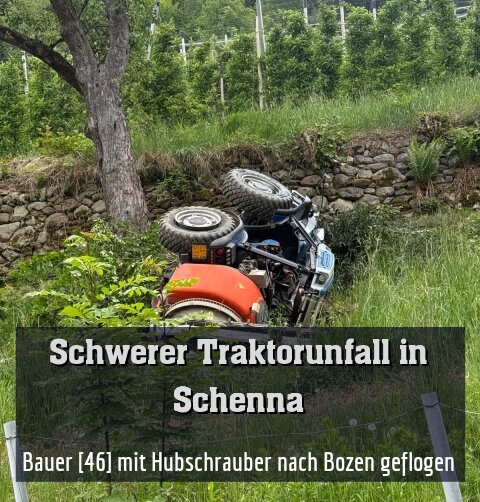 Bauer [46] mit Hubschrauber nach Bozen geflogen
