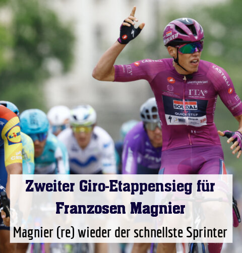 Magnier (re) wieder der schnellste Sprinter